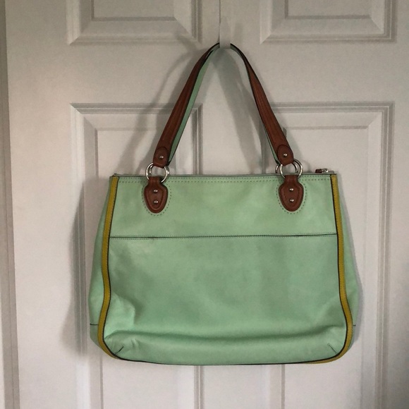Quirky COACH Zipper Tote/shoulder bag - Picture 3 of 7